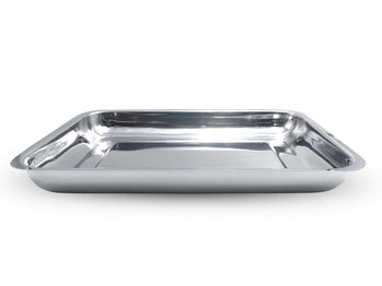 AISI 202 TÆKI DISKUR - 350x260xh40 mm - 37877