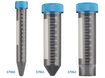 CENTRIFUGUE rannsóknarrör 50 ml - keilulaga með grunni - 30x115 mm - ekki sótthreinsað - 37962