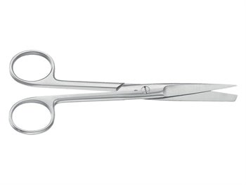 AESCULAP SURGICAL SCISSORS - straight - sharp/blunt - 16.5 cm - BC326R - 9115