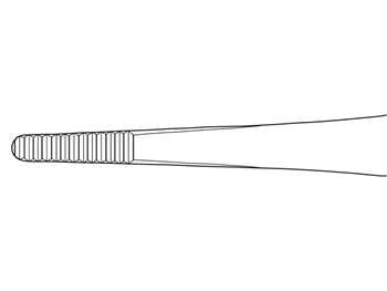 AESCULAP skurðarskeið - beint - 11.5 cm - BD043R - 39160