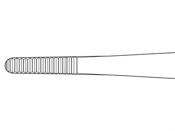 AESCULAP skurðarskeið - beint - 16 cm - BD049R - 39163