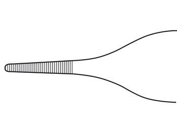 AESCULAP ADSON TANGIR - beinn - 12 cm - BD222R - 39170