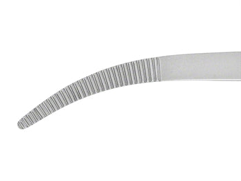 AESCULAP KELLY HEMOSTATIC TANGIR - boginn - blunt - 14 cm - BH135R - 39201