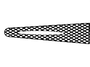 AESCULAP HEGAR-MAYO nálarhaldari - beinn - 18.5 cm - BM236R - 39281