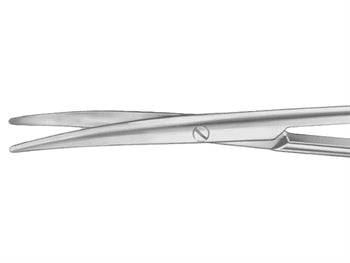 AESCULAP BABY METZENBAUM TC DUROTIP SKERÐINGAR - beinar - blunt/blunt - 14.5 cm - BC259R - 39360