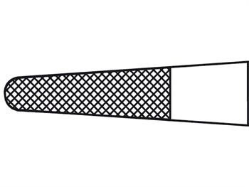 AESCULAP CASTROVIEJO TC DUROGRIP nálarhaldari - beinn - 0.4/18 cm - BM003R - 39391