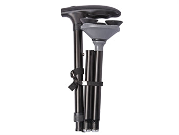 TRUSTY CANE with LED lights - black - 43045