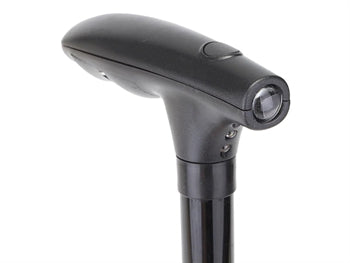 TRUSTY CANE with LED lights - black - 43045