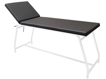 SKOÐUNARBORÐ hleðsla 120 kg - hvít máluð, svart dýna - 44452