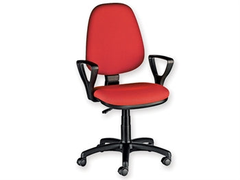 CUNEO STÓLLUR með armi - leður - svartur - 45070