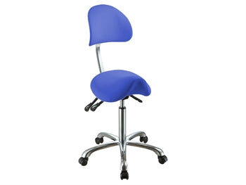 ERGO STOOL with backrest - blár - 45262