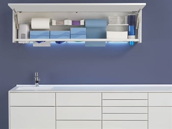 MULTI-PURPOSE WALL UNIT - stór - hvítur - 45295