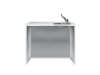 WORKTOP 106 cm - hægri vaskaskál - 45420