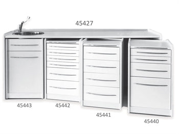 MOBILE UNIT GE414 4 drawers 49 cm - hvítur - 45440