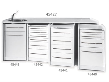 FARANLEGUR GE419 6 skúffur 49 cm - hvítur - 45442