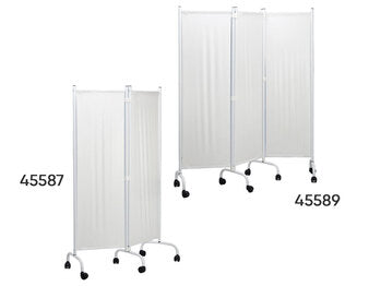 3 VENGI SKJÁR - hvít plastgardína - 45589