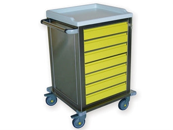MODULAR KERRA ryðfrítt stál með 7 litlum skápum - 45620
