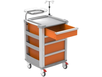 EMERGENCY COMPACT KART - appelsínugulur - 45666