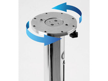 HYDRAULIC MAYO BORÐ MEÐ PUMPU - 5 GÖNG - snúningsdiskur - 45837