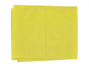 LATEX-FRÍTT ÆFINGABAND 1.5 m x 14 cm x 0.20 mm - gulur - 47000