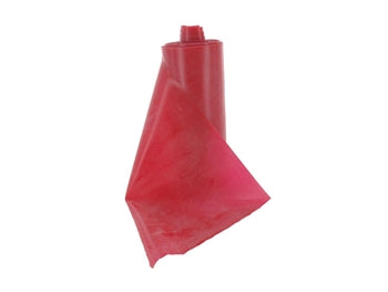 LATEX-FRÍTT ÆFINGABAND 5.5 m x 14 cm x 0.30 mm - rauður - 47012