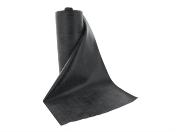 LATEX-FRÍTT ÆFINGABAND 5.5 m x 14 cm x 0.40 mm - svartur - 47014
