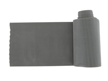 LATEX-FRÍTT ÆFINGABAND 5.5 m x 14 cm x 0.50 mm - grár - 47015