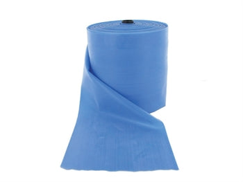 LATEX-FRÍTT ÆFINGABAND 45 m x 14 cm x 0.35 mm - blátt - 47023