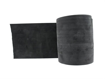 LATEX-FRÍTT ÆFINGABAND 45 m x 14 cm x 0.40 mm - svartur - 47024