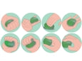 Þrýstiegg - miðlungs - grænt – mynd 2