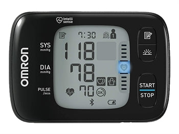 OMRON RS7 INTELLI IT WRIST B.P.M. HEM-6232T-E - 49923