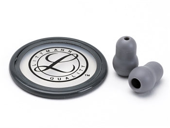 LITTMANN KIT 40023: DIAPHRAGM+RIM+EYRATIPS fyrir Master Classic - grár - blister - 51474