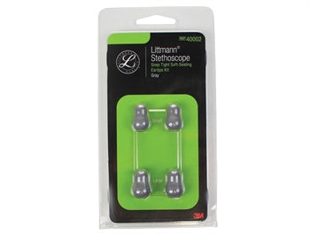 LITTMANN HLUSTUNARPÍPUR - 1 par lítill + 1 par stór - grár - 40002 - 51491