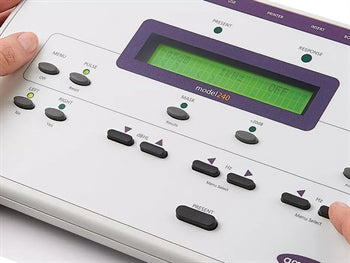 AMPLIVOX 240 DIAGNOSTIC AUDIOMETER - loft, bein, maskun - 53551
