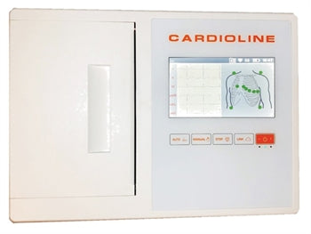 CARDIOLINE ECG200L FULL (Glasgow +EasyApp) - 7" colour touch screen - 54205