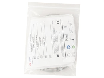 ECG LEAD WIRE - 5 rafeindir hnappategund - valkostur fyrir 54300 - 54302