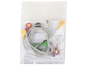 ECG LEAD WIRE - 10 rafeindir hnappategund - varahlutur fyrir 54300 - 54303