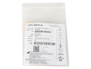 ECG LEAD WIRE - 10 rafeindir hnappategund - varahlutur fyrir 54300 - 54303