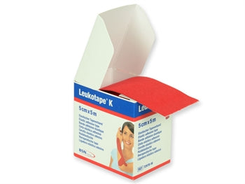 LEUKOTAPE® K NEUROMUSCULAR TAPE 5 m x 5 cm - rauður - 59011