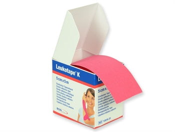 LEUKOTAPE® K NEUROMUSCULAR TAPE 5 m x 5 cm - bleikur - 59015