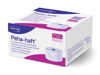 PEHA-HAFT 300037 ELASTÍSKT SAMLOÐANDI BINDI 4 m x 2.5 cm - án latex - 5923