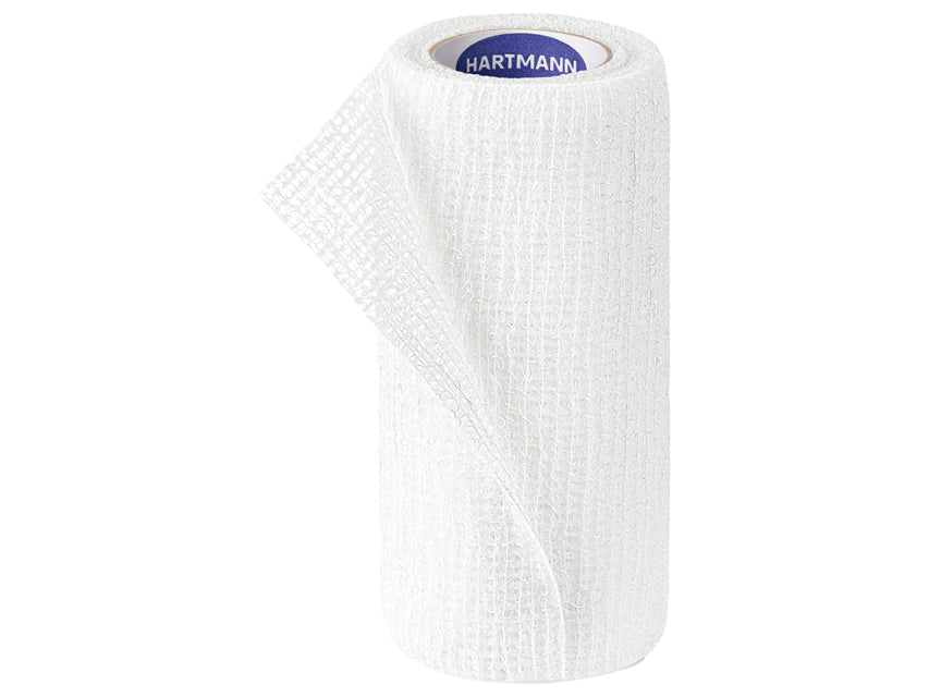 PEHA-HAFT 300041 teygjanlegt sjálflímandi sárabindi 4 m x 10 cm – latexlaust