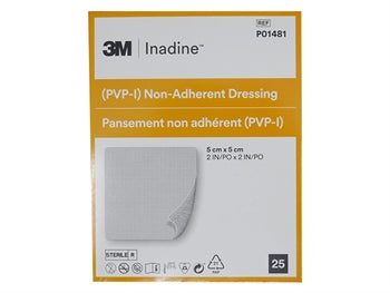 INADINE™ PVP-I NON ADHESIVE DRESSING 5x5 cm - 59575