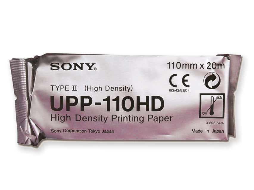 SONY UPP-110HD prentpappír – 110 mm x 20 m – 10 rúllur