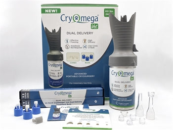 Cryomega VET tvöfaldur afhendingar cryosurgical sett