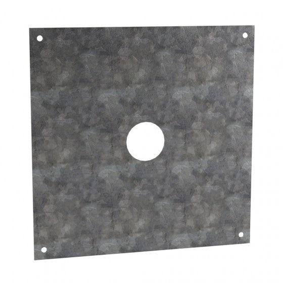 FSP galvanhúðuð flæðiplata fyrir 100 mm útrásarrör