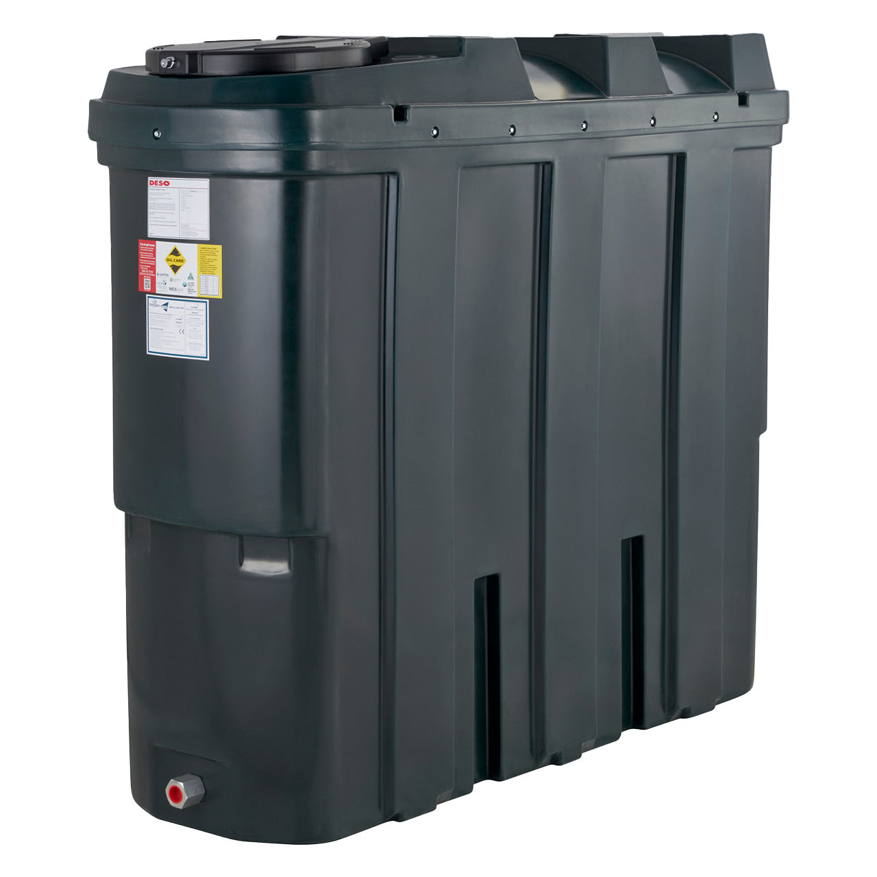 Slimline 1235ltr olíugeymslutankur með innbyggðri lekavörn – FyterTech BTSL1235 – mynd 2