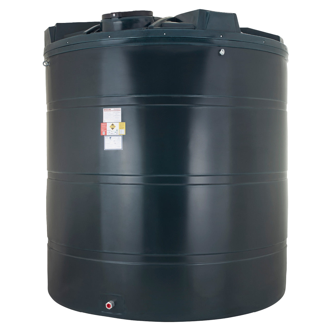 Lóðréttur 9200 lítra olíugeymslutankur með bundingu – FyterTech BTV9200 – mynd 2