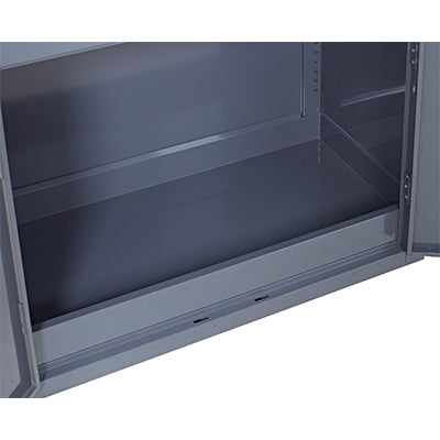 Efnavöruskápur með einni hillu - (h) 700 x (b) 900mm – FyterTech HC709046F – mynd 4