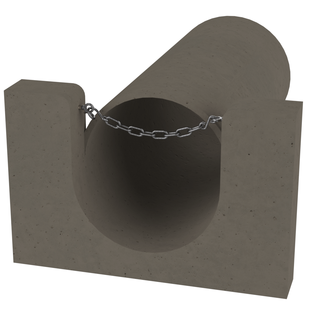 FSP FAB GRAB™ S20 öryggiskeðja í brunni